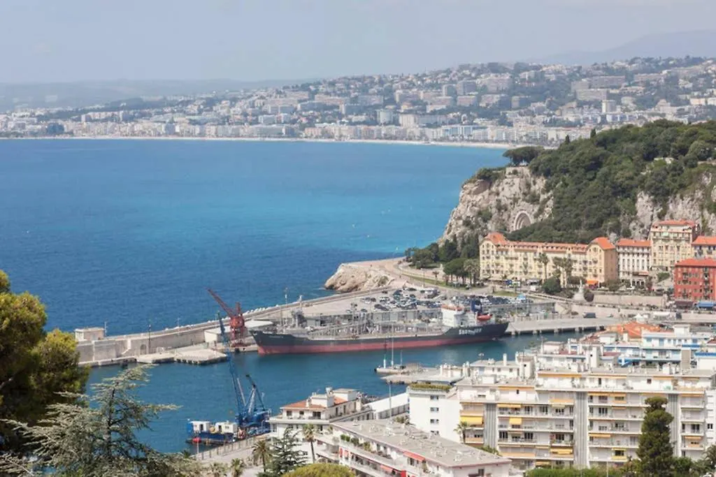 Mont Boron Magnificent View-3 Rooms - Wifi - A.C Nizza Apartment