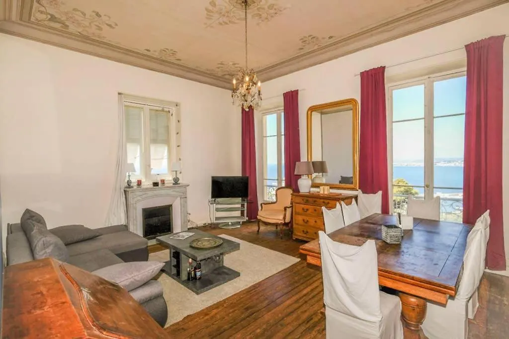 Apartment Mont Boron Magnificent View-3 Rooms - Wifi - A.C Nizza