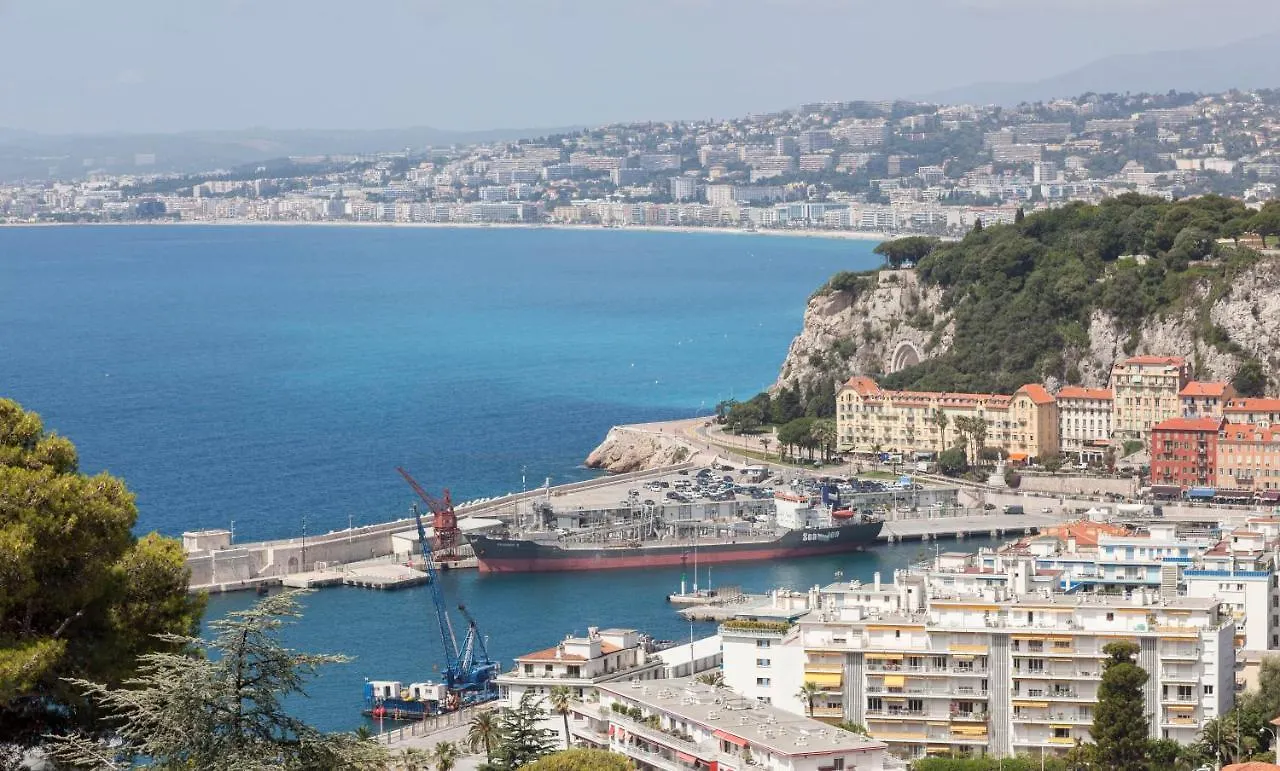 Mont Boron Magnificent View-3 Rooms - Wifi - A.C Nice